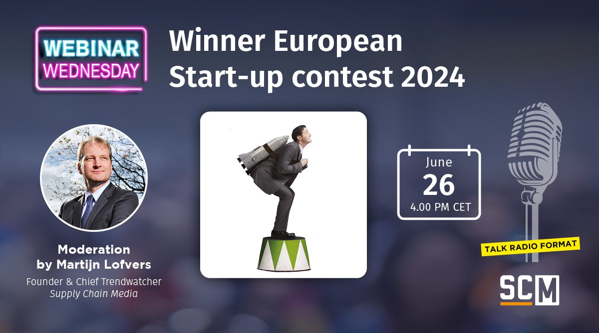 SCM Webinar Wednesday 2024: Winner European Start-up contest 2024