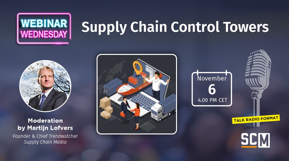 SCM Webinar Wednesday 2024 - Supply Chain Control Towers