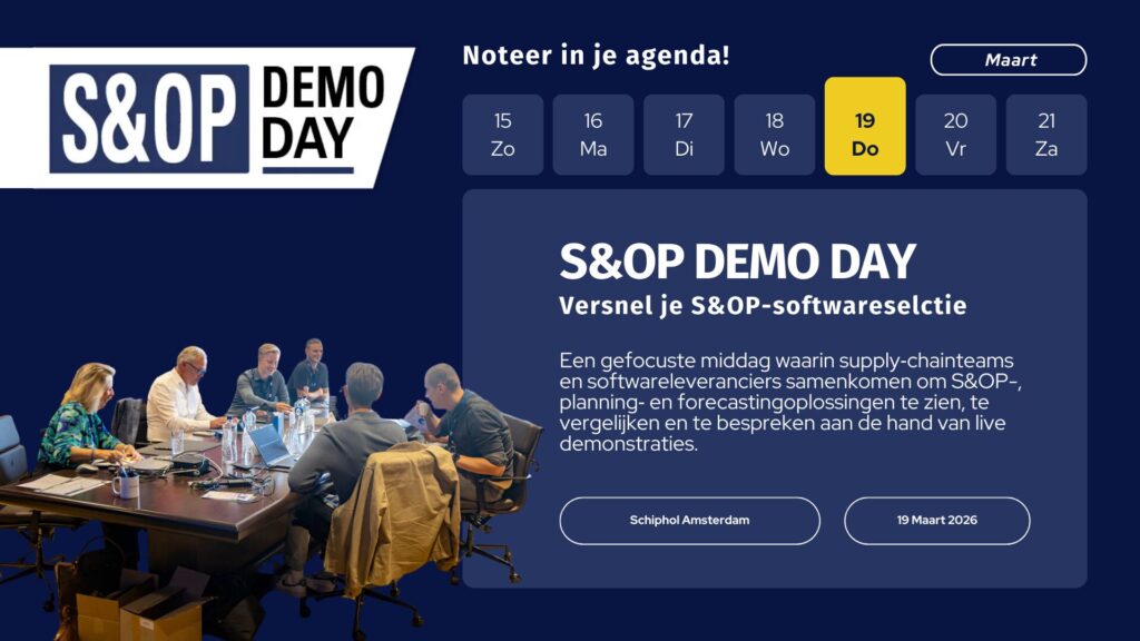 S Demos S&OP Demo Day: 5 live demo’s